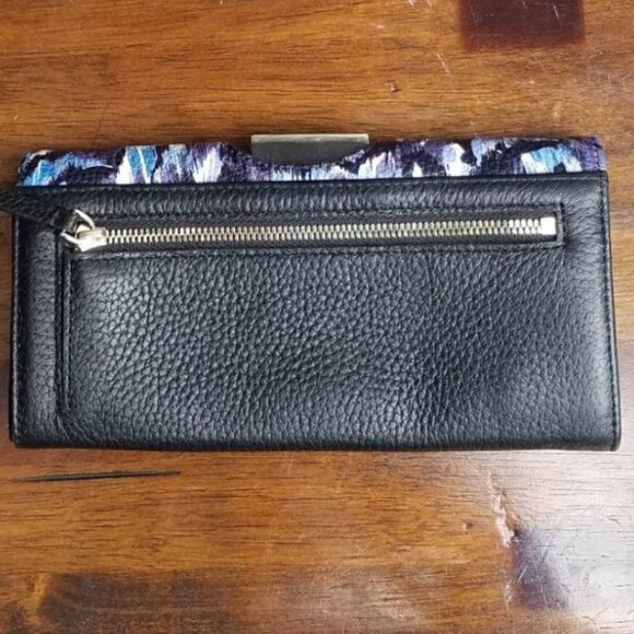 Ted Baker Urban Large Bobbie Wallet Blue Keemia Matinee Bag - Picture 3 of 9